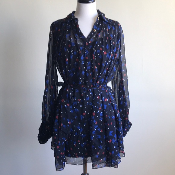 Diane Von Furstenberg Dresses & Skirts - DVF Patterned Dress